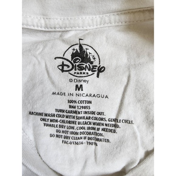 Disneyland Resort Rainbow Mickey Mouse T-Shirt Size Medium White Pride Mouse - Picture 4 of 4